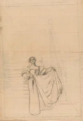 Study for Measure for Measure: Nainen renessanssiasussa.