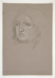 Tutkimus William Pennille: luonnos seinämaalauksesta osavaltion pääkaupunkirakennukseen Harrisburgissa, Pennsylvaniassa, 1902-1911 (valmistaja John Singer Sargent)