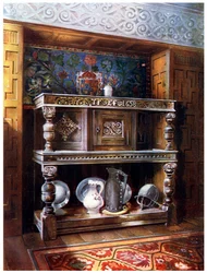 Ovikaappibuffet, 1910.