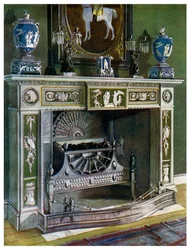 Wedgwood Flaxman -piippu, Fontainebleau, Ranska, 1911-1912.