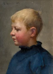 Kalastajapojan johtaja, 1887.