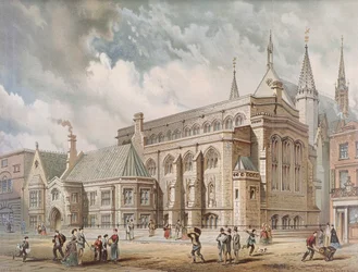 Guildhall Library, Lontoo, 1872