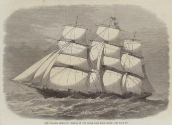 Tea-Ship Spindrift, Ocean Race -kilpailun voittaja Kiinasta