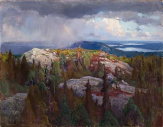 Landscape Maisema Kolilta, 1918
