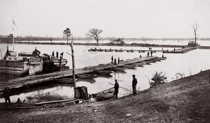 Ponttonisilta, 1861-65.