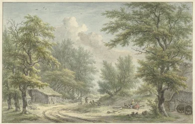 Maisema lähellä Eextiä, Drenthe