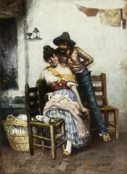 Onnellinen perhe, 1860