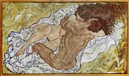 Liebespaar III (maalaus kankaalle)