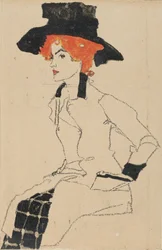 Naisen muotokuva, 1910.