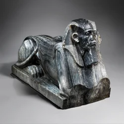 Senwosret III sfinksi, noin 1850 eaa. (gneissi)