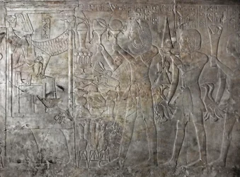 Egyptiläinen antiikki: Kha em Hetin haudan kohokuvio