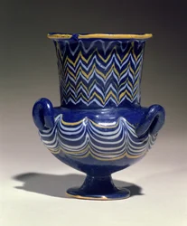 Krateriskos, Saqqara, Uusi kuningaskunta (lasi)