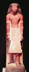 Lanneliinassa olevan miehen patsas, New Kingdom