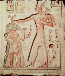 Ramses (1279 - 1213 eKr.) lyö vihollisiaan (19. dynastia)