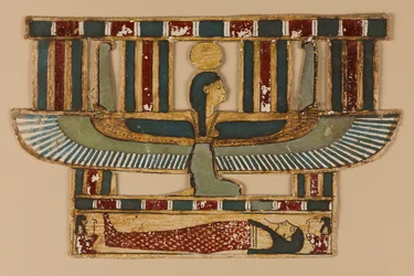 Cartonnage Applique, 305 eKr. -395 CE (pellava, gesso)
