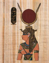 Kleopatra VII, Kom Ombon (papyrus) temppelin kohokuvion rekonstruointi