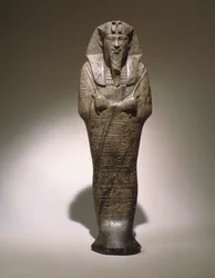 Senkamansekenin Ushabti, Etiopiasta (harmaa kalkkikivi)