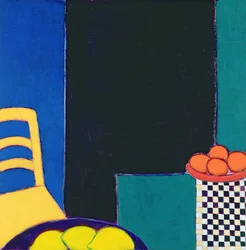 Appelsiinit ja sitruunat, 2002 (akryyli paperille)