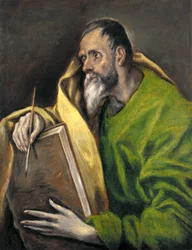 St. Luke (öljy kankaalle)