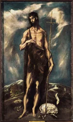 Pyhä Johannes Kastaja, n. 1600-05 (öljy kankaalle)
