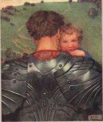 Sweet Lullaby, kuvitus teoksesta "The Book of Old English Songs and Ballads"