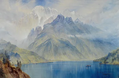 Mount Civetta, 1867.