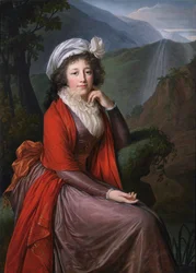 Kreivitär Maria Theresia Bucquoi, o.s. Parr, muotokuva
