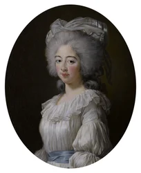 Provencen kreivittären Marie Joséphine Savoijin (1753-1810) muotokuva.
