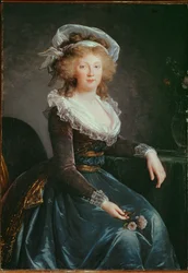 Maria Theresia Bourbonin, Ludvig XV:n ei-hallitsevan pojan Ludvig de Francen vaimo ...