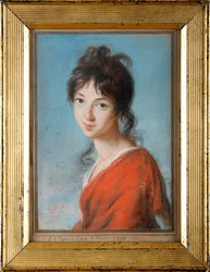 Prinsessa Teresa Czartoryskan (1785-1868) muotokuva, Vigee Lebrun, Marie Louise Elisabeth (1755-1842)