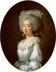 Muotokuva Louise Marie Josephinesta, Provencen kreivikunnasta, myöhemmin Ranskan kuningattaresta