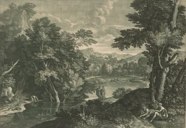 Maisema, 17331742.
