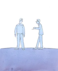 Henkilö, joka on parantunut isorokosta, on kiihkeä ja iloinen, kun hän selittää parannustaan; ja niin on, kun ihmiset saavat syntinsä anteeksi ja ovat kiitollisia, 2004 (paperilla)