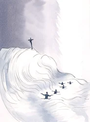 Kristuksen kallisarvoinen veri vuodatettiin tulvassa kaiken ikäisille, jotta voimme kylpeä siinä., 2000 (paperilla)