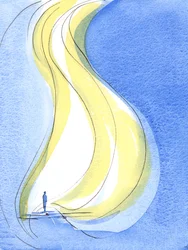 Jumala on yksinkertainen: Jumala on rakkaus: vuodattava rakkaus, niin voimakas ja puhdas, että Hän on kuin liekkivirta, joka joko palaa tai lohduttaa, 2003 (paperilla)