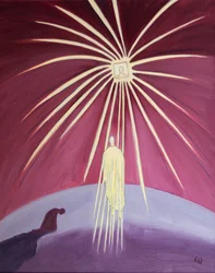 Jumala, meidän Isämme, lähettää meille Kristuksen, jonka kautta Hän ilmestyy, 2001 (öljyä aluksella)
