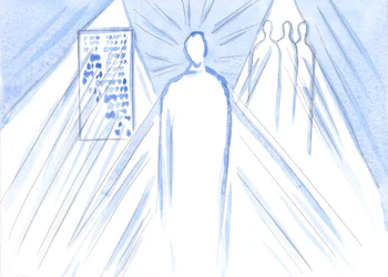 Jumala, kaiken valon ja viisauden lähde, ravitsee meitä sanoin ja opettajien kautta; mutta ehtoollisessa tapaamme jumalallisen Pojan, koko Persoonan, 2001 (paperilla)