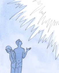 Jumalan rakkaus ei koskaan lakkaa meitä kohtaan, kuten se ei koskaan lakannut ensimmäisistä vanhemmistamme perisynnin yhteydessä, 2004 (paperilla)