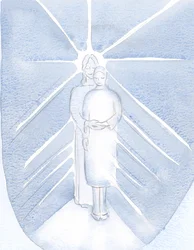 Näin, että Jeesus voi tehdä meistä "läpinäkyvämpiä", jotta Hänen valonsa loistaa meidän kauttamme, 2000 (paperilla)