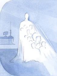 Kristuksen persoonassa on rakkauden ja rakkauden jokainen puoli. Hän ja hänen äitinsä ovat meidän "mallejamme" - malleja hyvyydestä kaikille., 2001 (paperilla)