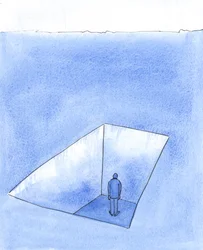 Voi tapahtua, että joku huomaa olevansa niin eristäytynyt ja onneton virheidensä ja paljon katuneiden päätösten vuoksi, 2004 (paperilla)