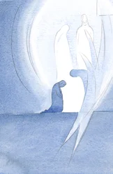 Jeesus tuli sielulleni Pyhän äitinsä kanssa pyhässä ehtoollisessa, näkymätön, ja enkelini liittyi Isän ylistykseen, 2000 (paperilla)