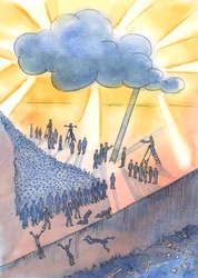 Ihmiset ovat matkalla kohti kuolemaa ja ehkä helvettiä, 2004 (paperilla)