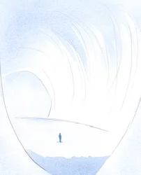 Sielun tummasta, sekavasta luolasta tuli korkeakattoinen kammio, kaunis kuin helmi, kiiltävä., 2001 (paperilla)