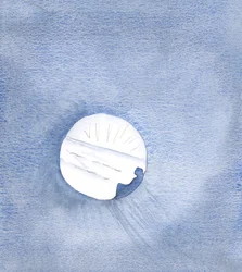 Kristuksen meille antamat armot ovat kuin joki, joka täydessä tulvassa vie meidät lähteelle, 2000 (paperilla)