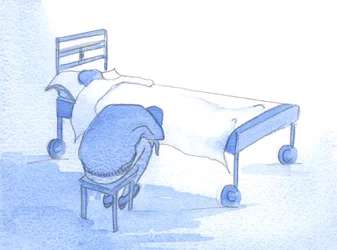 Tätä näemme helläsydämisessä katseessa: surua, rakkautta ja surua toiselle, joka tarvitsee, jotka kutsuvat meiltä käytännön apua ja lempeää lohdutusta, 2002 (paperilla)