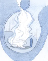Mikä armon tuli, kun paljastamme ja asetamme Kristuksen eteen kaikki virheemme ja heikkoutemme., 2001 (w/c paperilla)