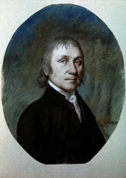 Joseph Priesleyn muotokuva, noin 1797 (pastelli paperille).