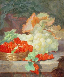 Punaherukat ja viinirypäleet, 1864