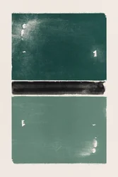 Vihreä Color Block Horizon